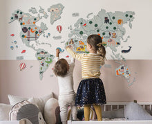 画像をギャラリービューアに読み込む, Travel Cork World Map キッズモデル 壁掛けコルク製世界地図 【送料無料＆翌日発送】
