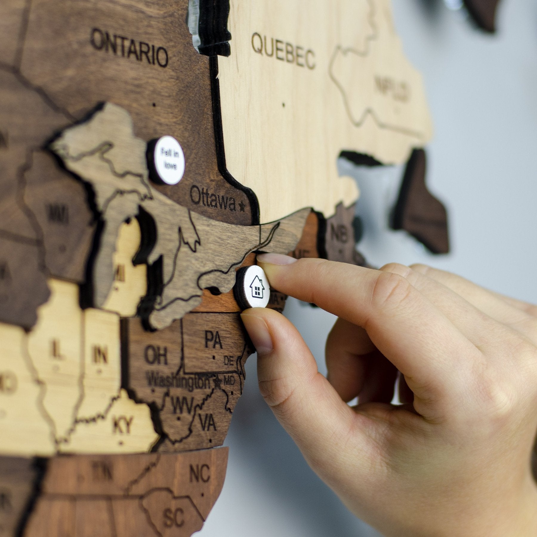 WOOD JAPAN MAP 木製3D 壁掛け木製日本地図 3D Wooden Japan Map – Enjoy The Wood 日本公式サイト (木製