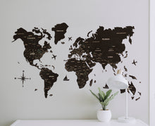 画像をギャラリービューアに読み込む, Travel Cork World Map ノーマルモデル 壁掛けコルク製世界地図 【送料無料＆翌日発送】
