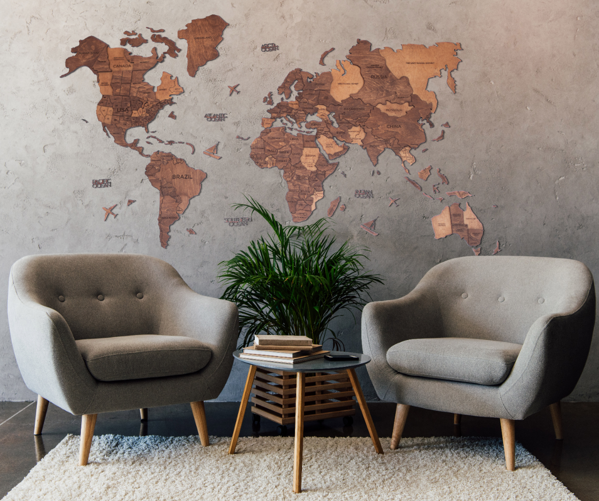 (最終値下げ)木製世界地図 Enjoy The Wood Japan 日本公式サイト – Enjoy The Wood 日本