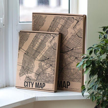 画像をギャラリービューアに読み込む, 【選べる21都市】3D Wood City Map インテリア用木製都市マップ 【10月末頃お届け予定】
