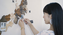 画像をギャラリービューアに読み込む, 3D Wood Japan Map インテリア用壁掛け木製日本地図【翌営業日出荷】
